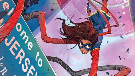 Kamala Khan Comic Ms. Marvel HD Desktop Wallpaper | Background Image