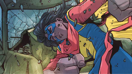 Kamala Khan Comic Ms. Marvel HD Desktop Wallpaper | Background Image