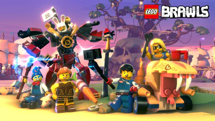 video game LEGO Brawls HD Desktop Wallpaper | Background Image