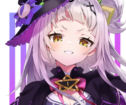 hololive Murasaki Shion Anime Virtual Youtuber HD Desktop Wallpaper | Background Image