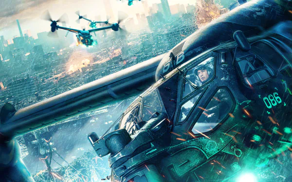 movie Warriors of Future HD Desktop Wallpaper | Background Image