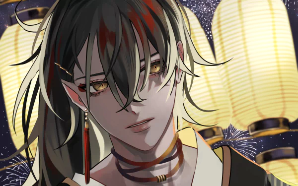 Luxiem Vox Akuma Anime Virtual Youtuber HD Desktop Wallpaper | Background Image