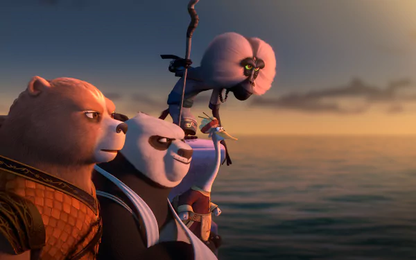TV Show Kung Fu Panda: The Dragon Knight HD Desktop Wallpaper | Background Image