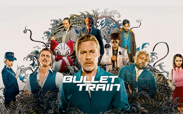 Brad Pitt movie bullet train HD Desktop Wallpaper | Background Image