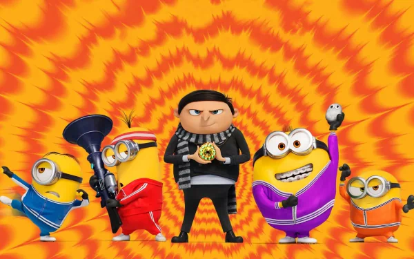 movie Minions: The Rise of Gru HD Desktop Wallpaper | Background Image