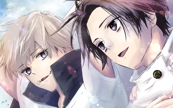 Yuta Okkotsu Toge Inumaki Anime Jujutsu Kaisen HD Desktop Wallpaper | Background Image