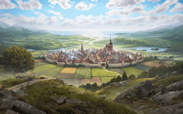 video game Farthest Frontier HD Desktop Wallpaper | Background Image