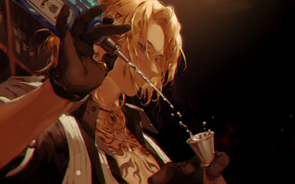 Luxiem Luca Kaneshiro Anime Virtual Youtuber HD Desktop Wallpaper | Background Image