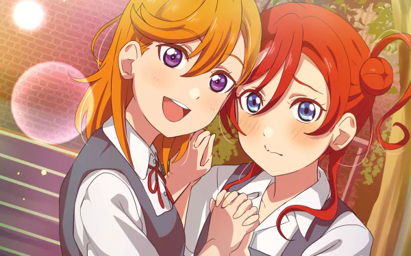 Mei Yoneme Kanon Shibuya Anime Love Live! Superstar!! HD Desktop Wallpaper | Background Image