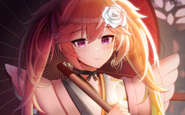 hololive Takanashi Kiara Anime Virtual Youtuber HD Desktop Wallpaper | Background Image
