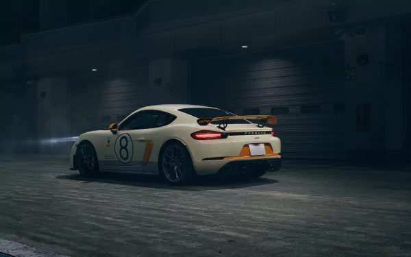 vehicle Porsche 718 Cayman GT4 HD Desktop Wallpaper | Background Image