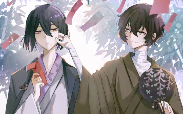 Fyodor Dostoyevsky Osamu Dazai Anime Bungou Stray Dogs HD Desktop Wallpaper | Background Image