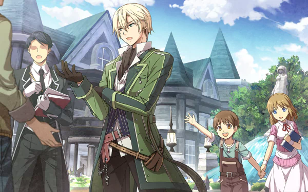 Jusis Albarea Anime The Legend of Heroes: Trails of Cold Steel HD Desktop Wallpaper | Background Image