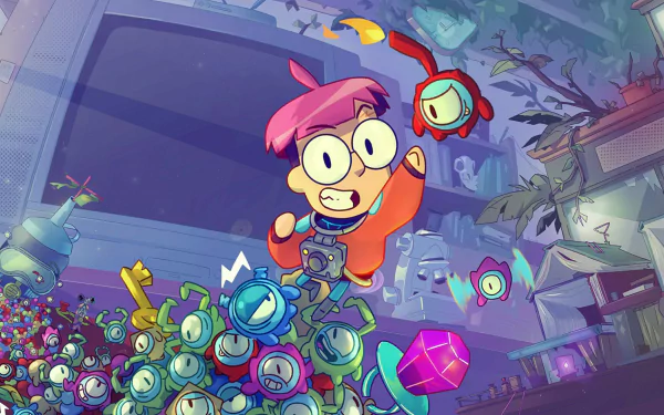 video game Tinykin HD Desktop Wallpaper | Background Image