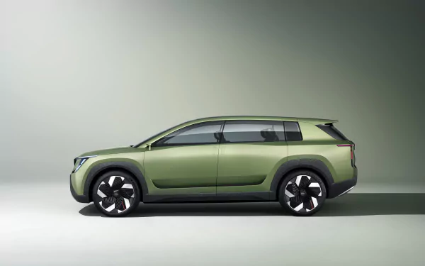 vehicle Skoda Vision 7S HD Desktop Wallpaper | Background Image