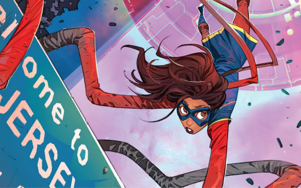Kamala Khan Comic Ms. Marvel HD Desktop Wallpaper | Background Image