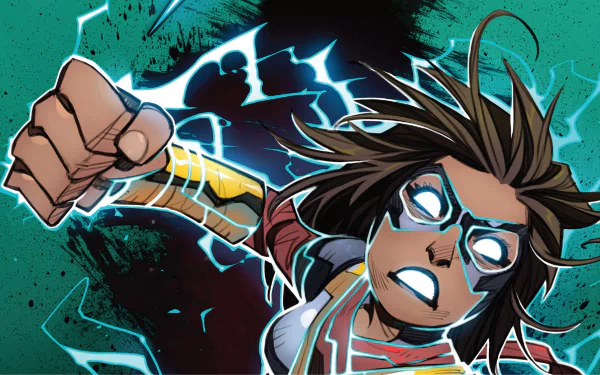 Kamala Khan Comic Ms. Marvel HD Desktop Wallpaper | Background Image