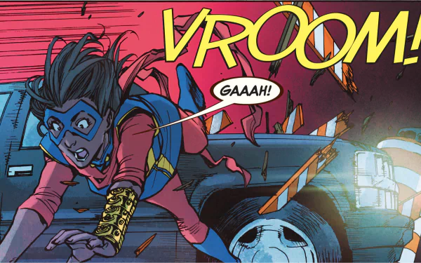 Kamala Khan Comic Ms. Marvel HD Desktop Wallpaper | Background Image