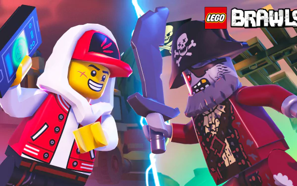 video game LEGO Brawls HD Desktop Wallpaper | Background Image