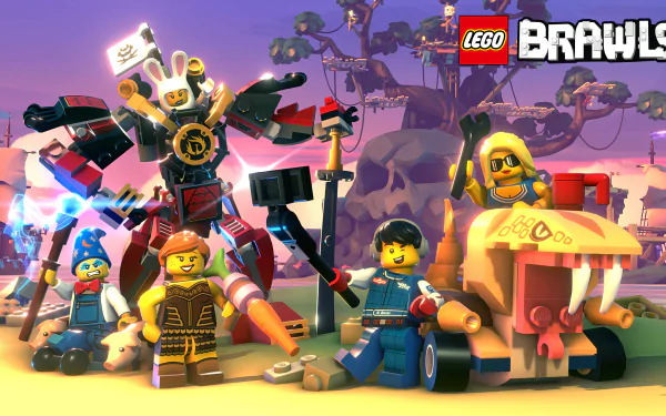 video game LEGO Brawls HD Desktop Wallpaper | Background Image