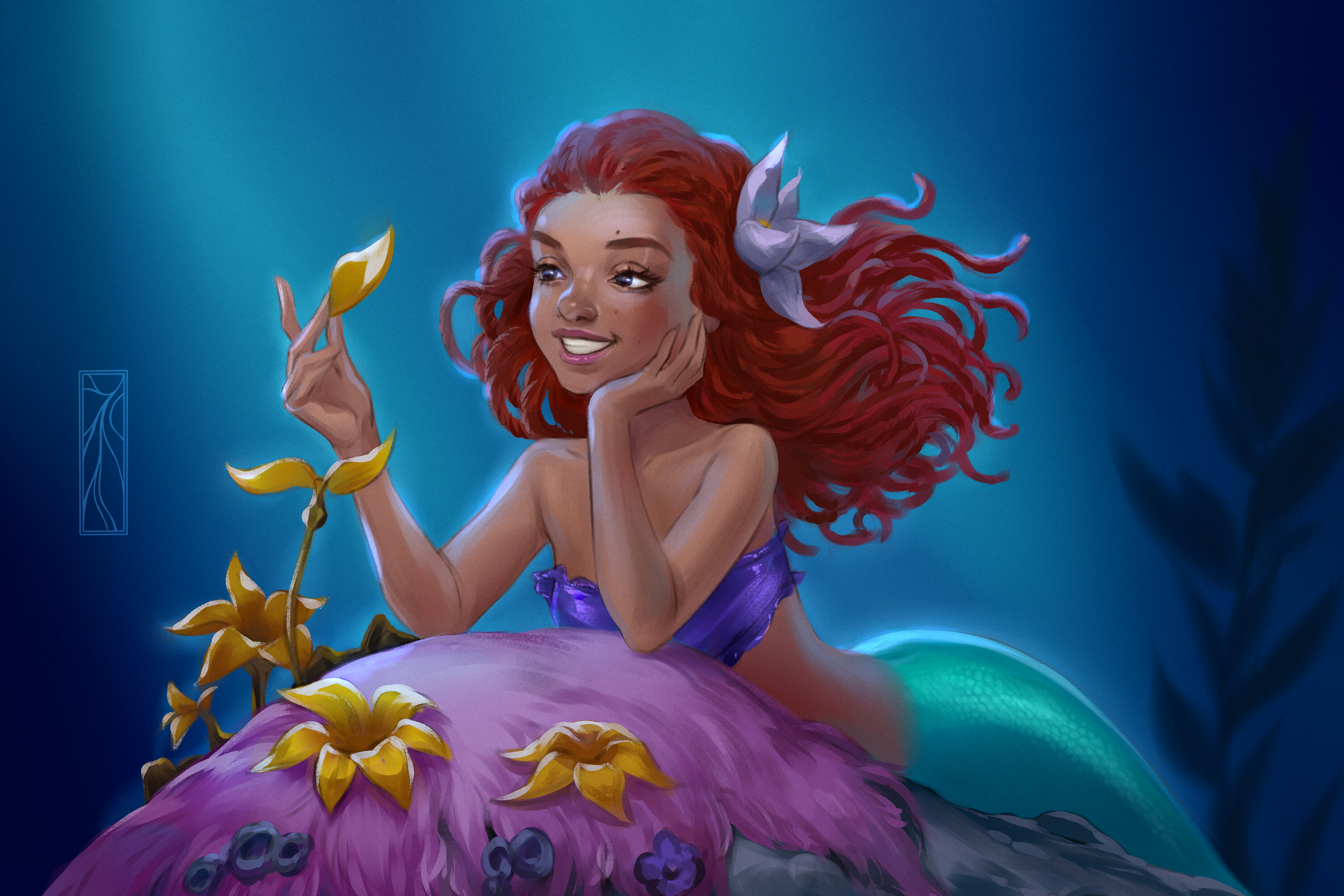 Movie The Little Mermaid (2023) HD Wallpaper