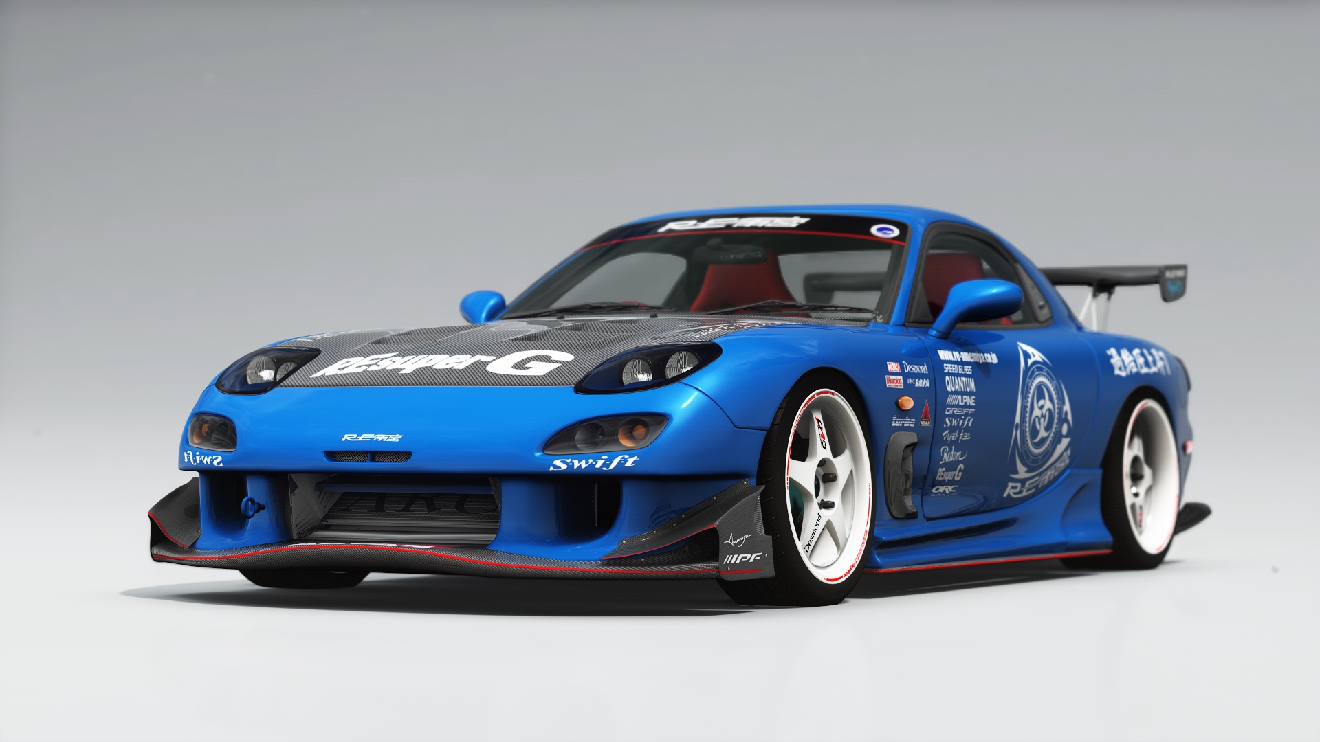 Машинка 7. Mazda RX 7 Pandem. Mazda RX 7 Suenaga. Mazda RX 7 дрифт. Mazda RX 7 едет.