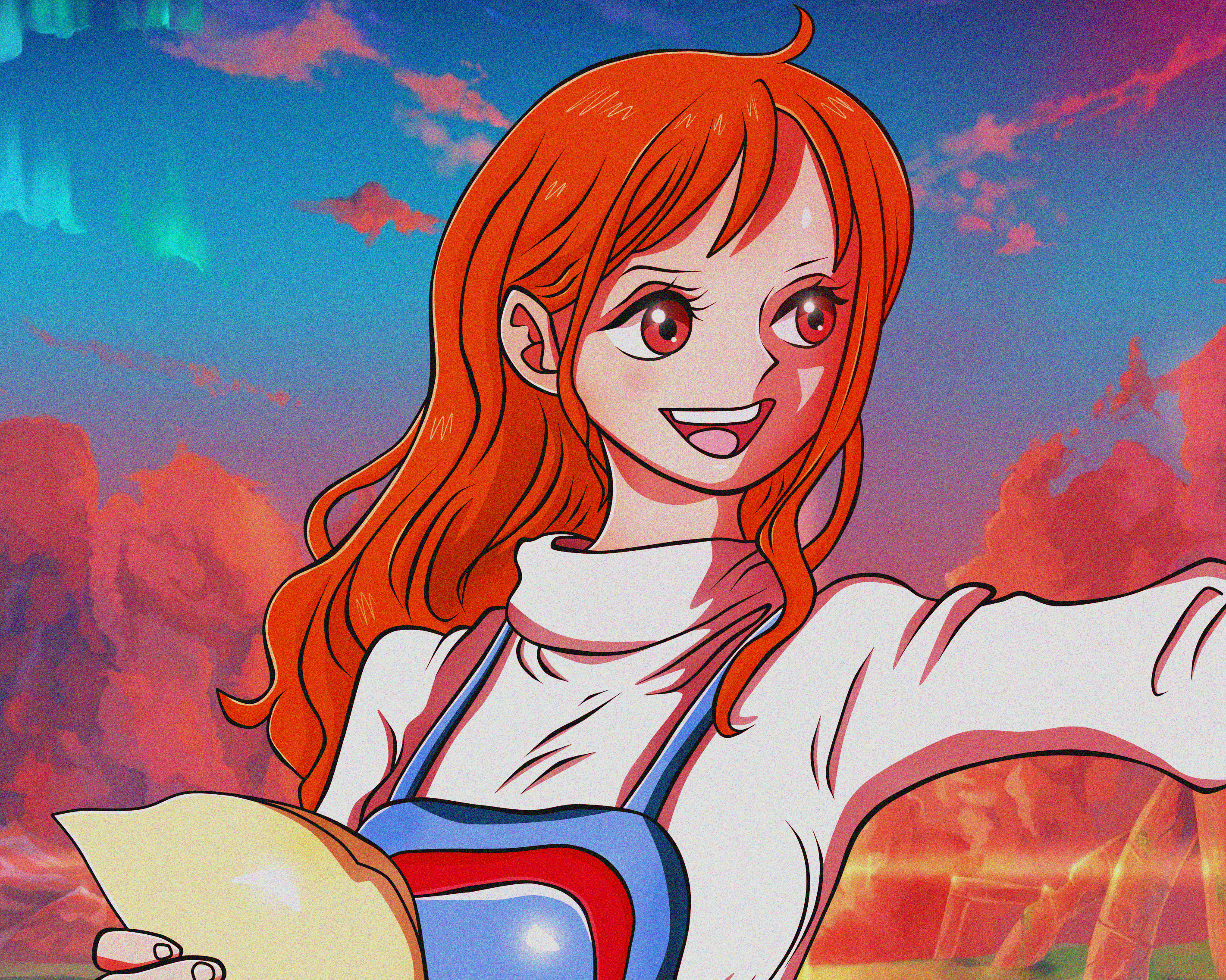 Nami, one piece, HD phone wallpaper