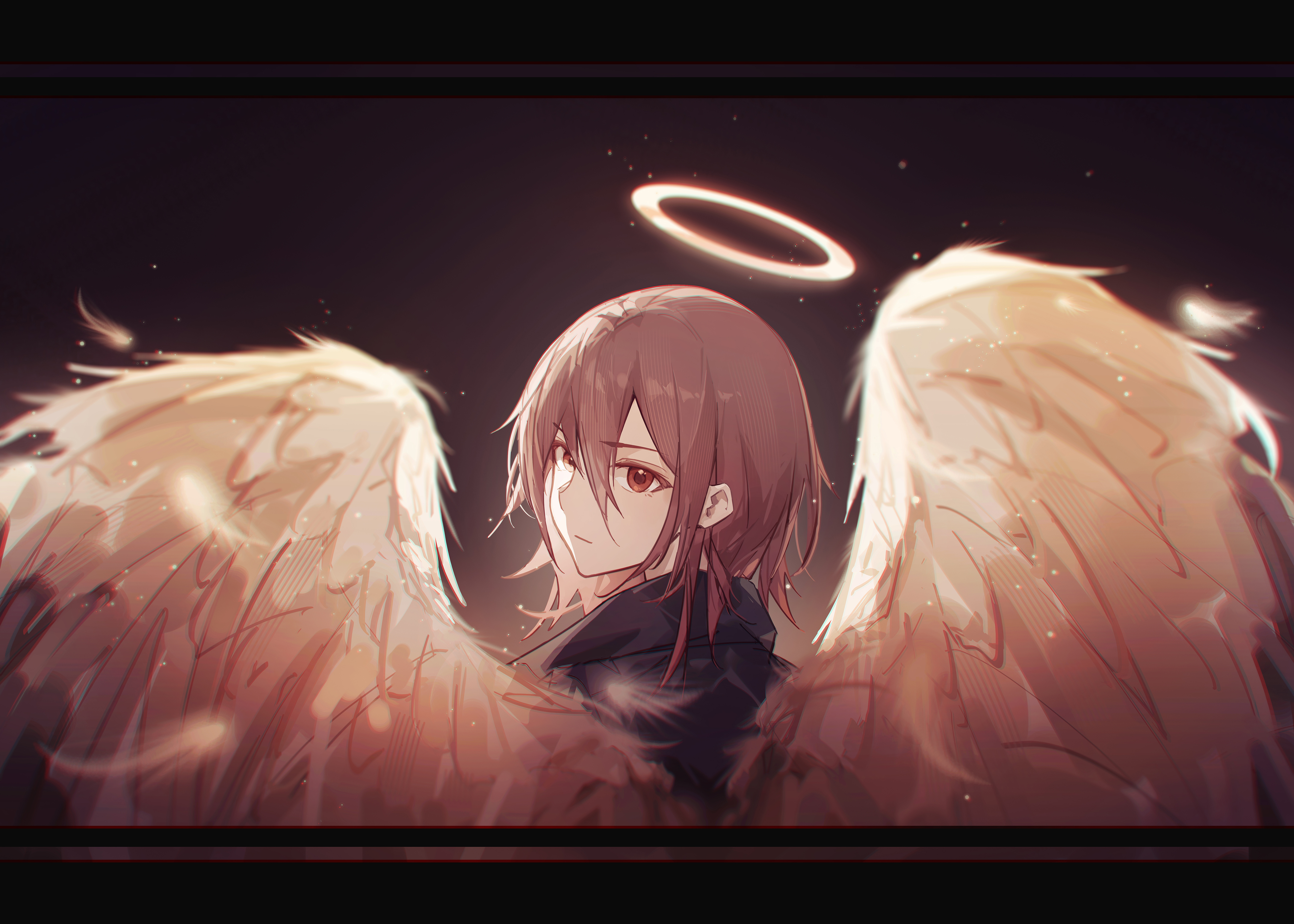 anime angel and devil wallpaper