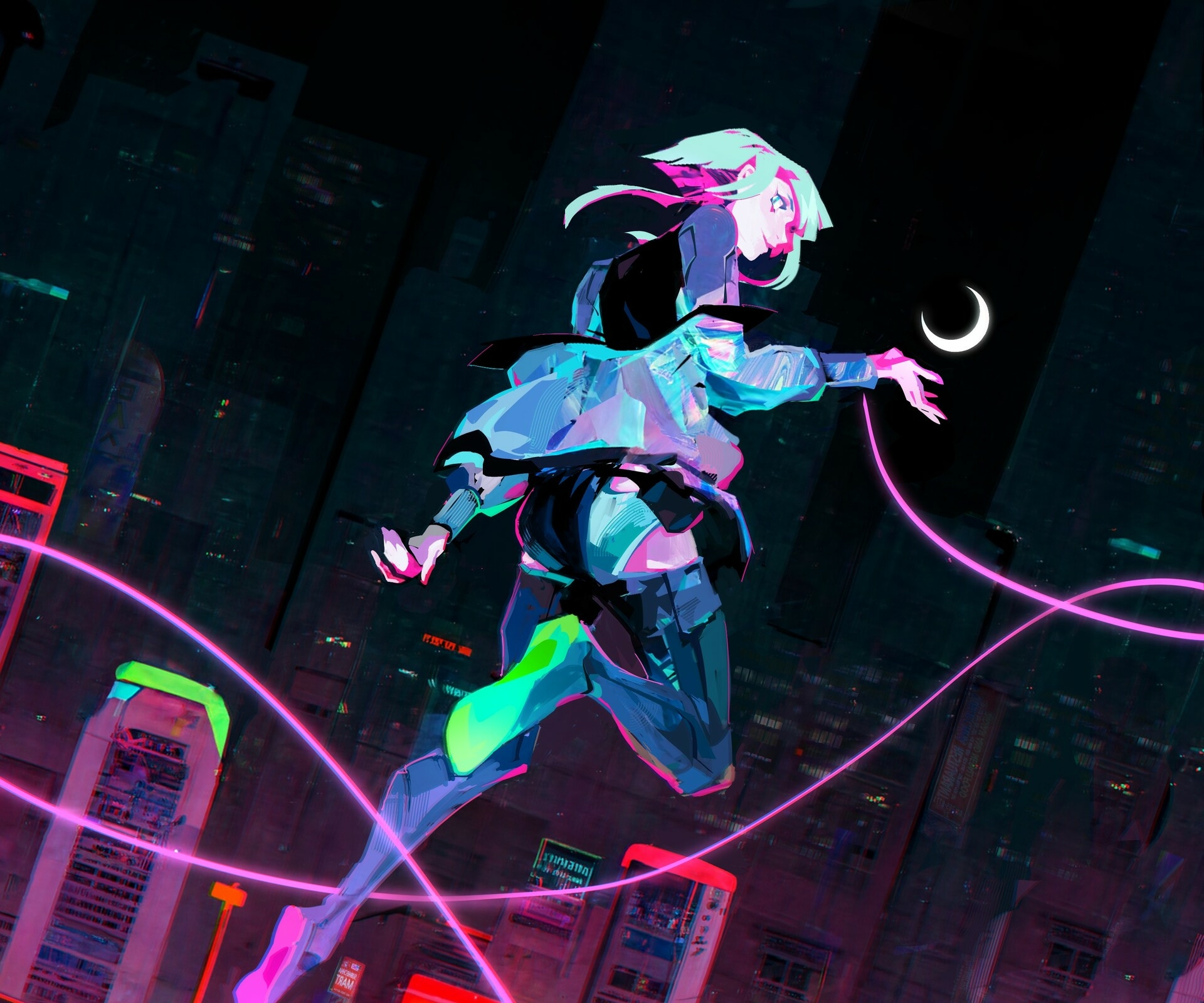 Wallpaper-cyberpunk-Anime 1920x1080 by MotherBlade on DeviantArt