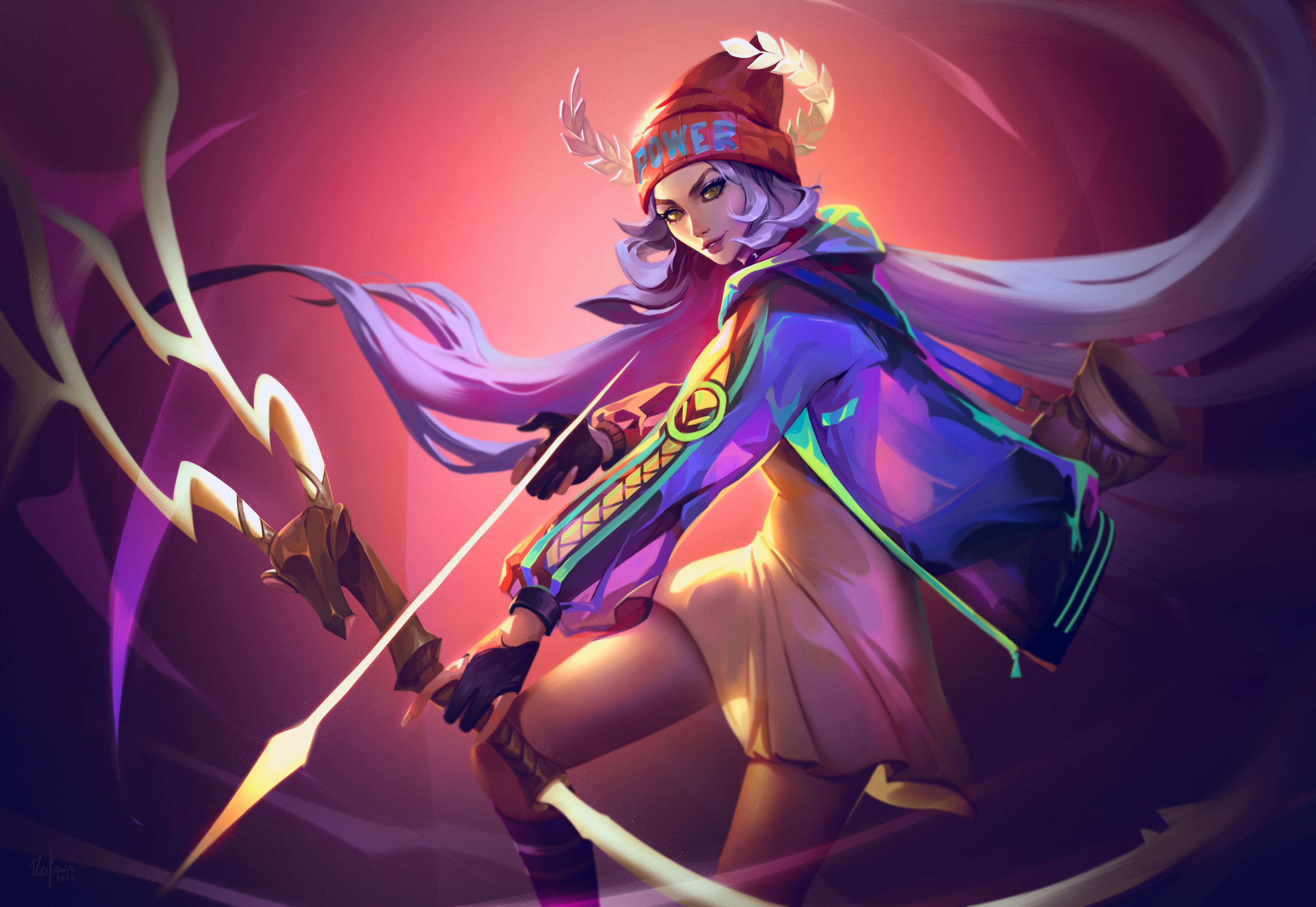 Fantasy Archer HD Wallpaper | Background Image