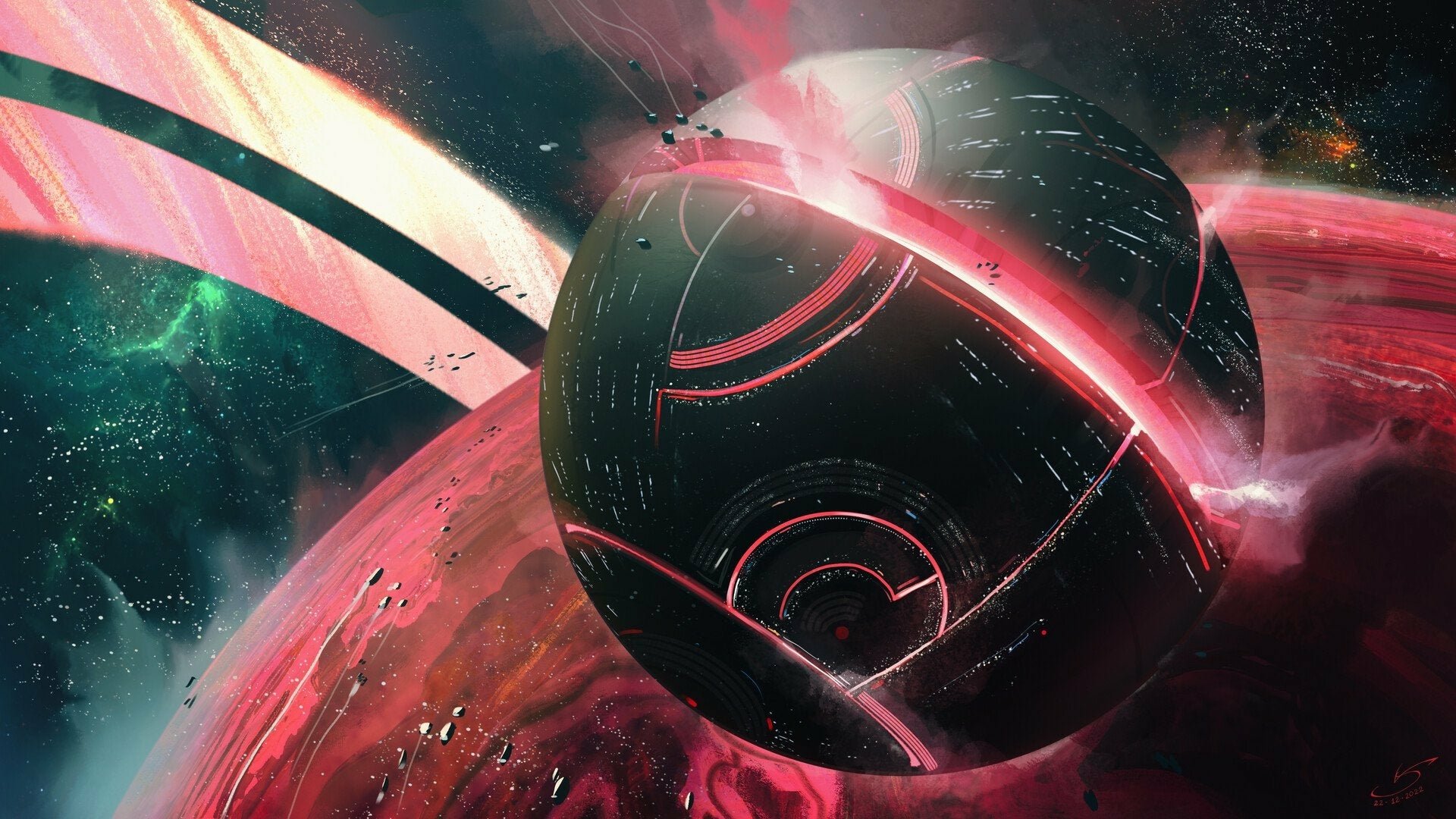 Download Sci Fi Structure HD Wallpaper by Victor Sales | 1920x1080 ...