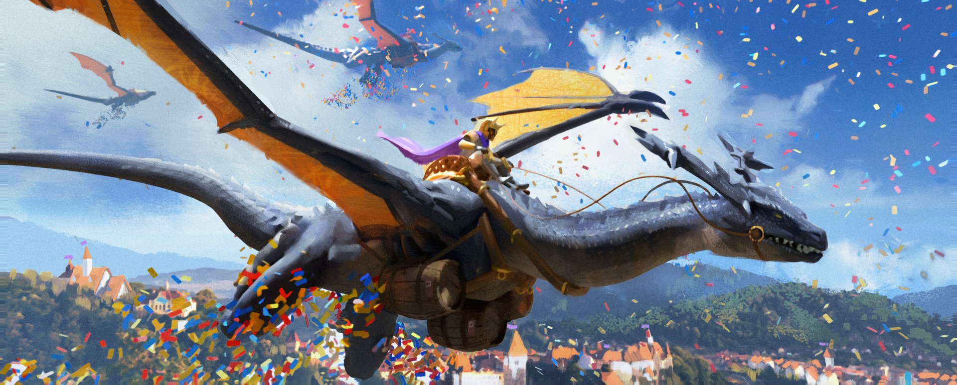 Download Fantasy Dragon HD Wallpaper by Daniel McGarry