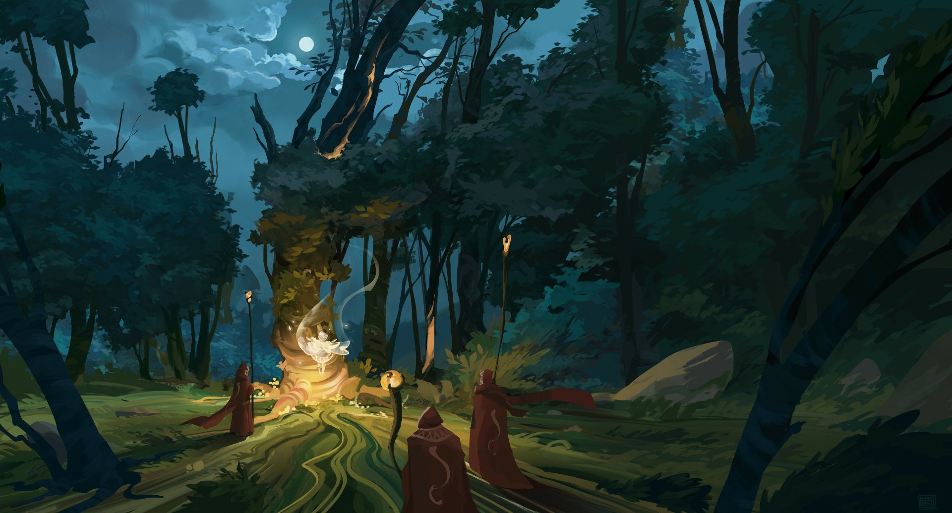 Download Fantasy People HD Wallpaper by Hue Teo