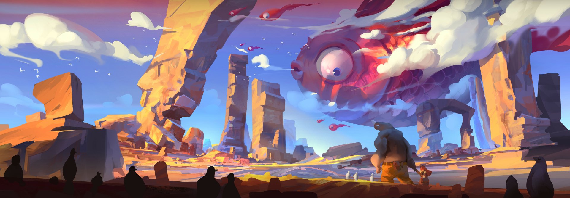 Download Fantasy Creature HD Wallpaper by Hue Teo