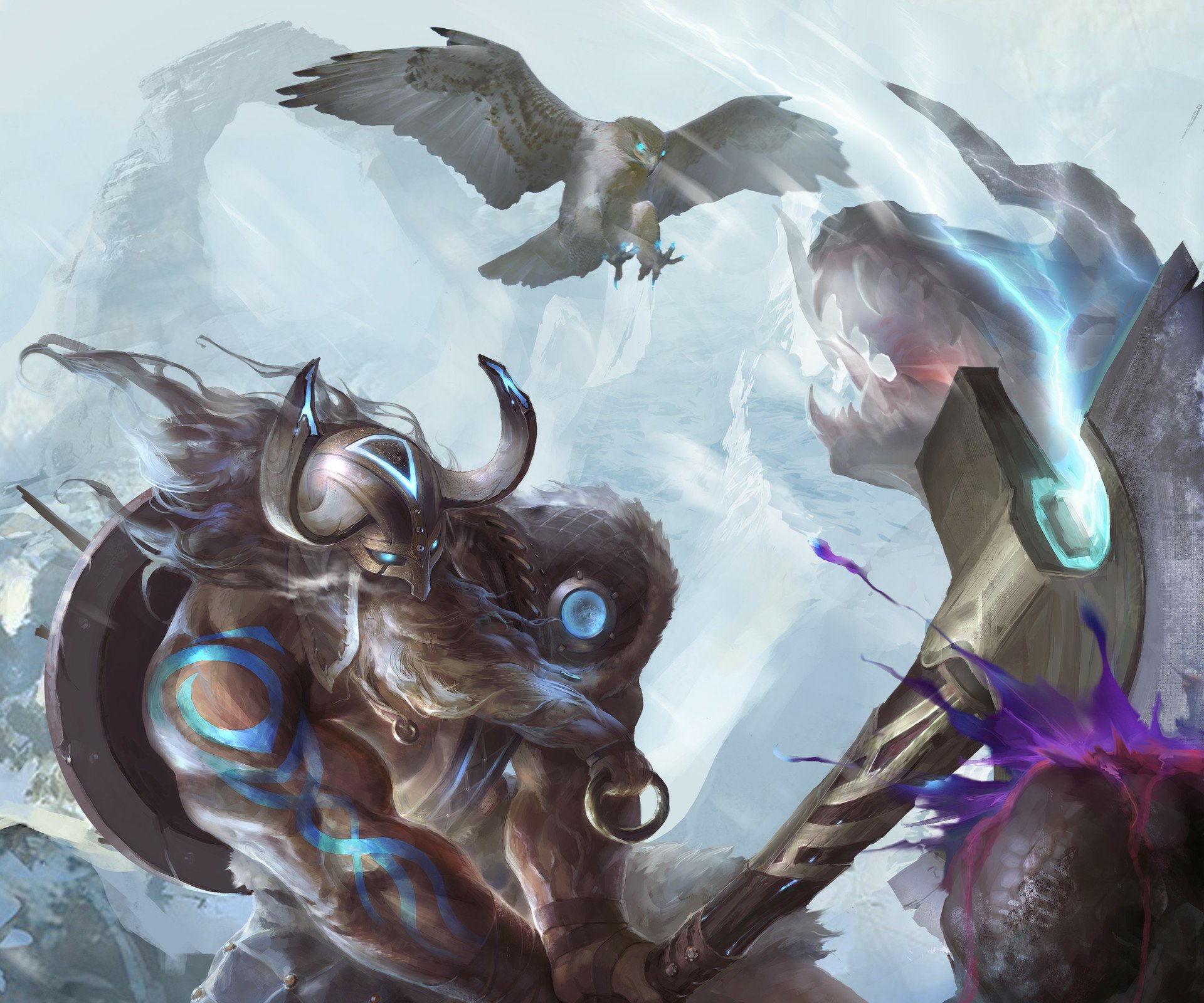 Download Fantasy Viking HD Wallpaper by cheng2017