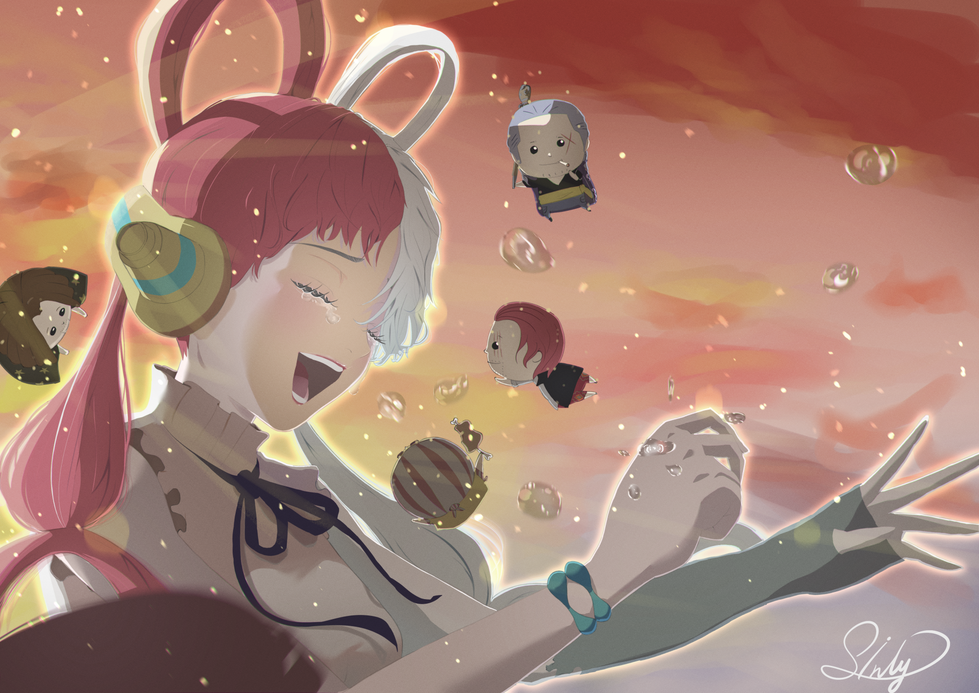 Download Uta (One Piece) Anime One Piece 4k Ultra HD Wallpaper by SINLY