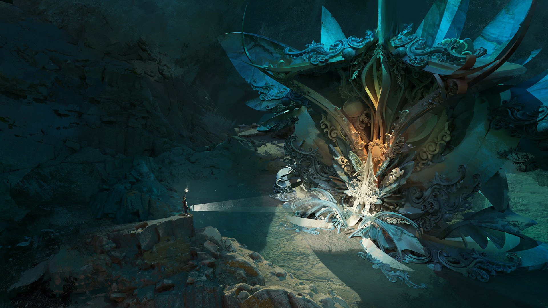 Download Fantasy Exploration HD Wallpaper by Sebastian Luca