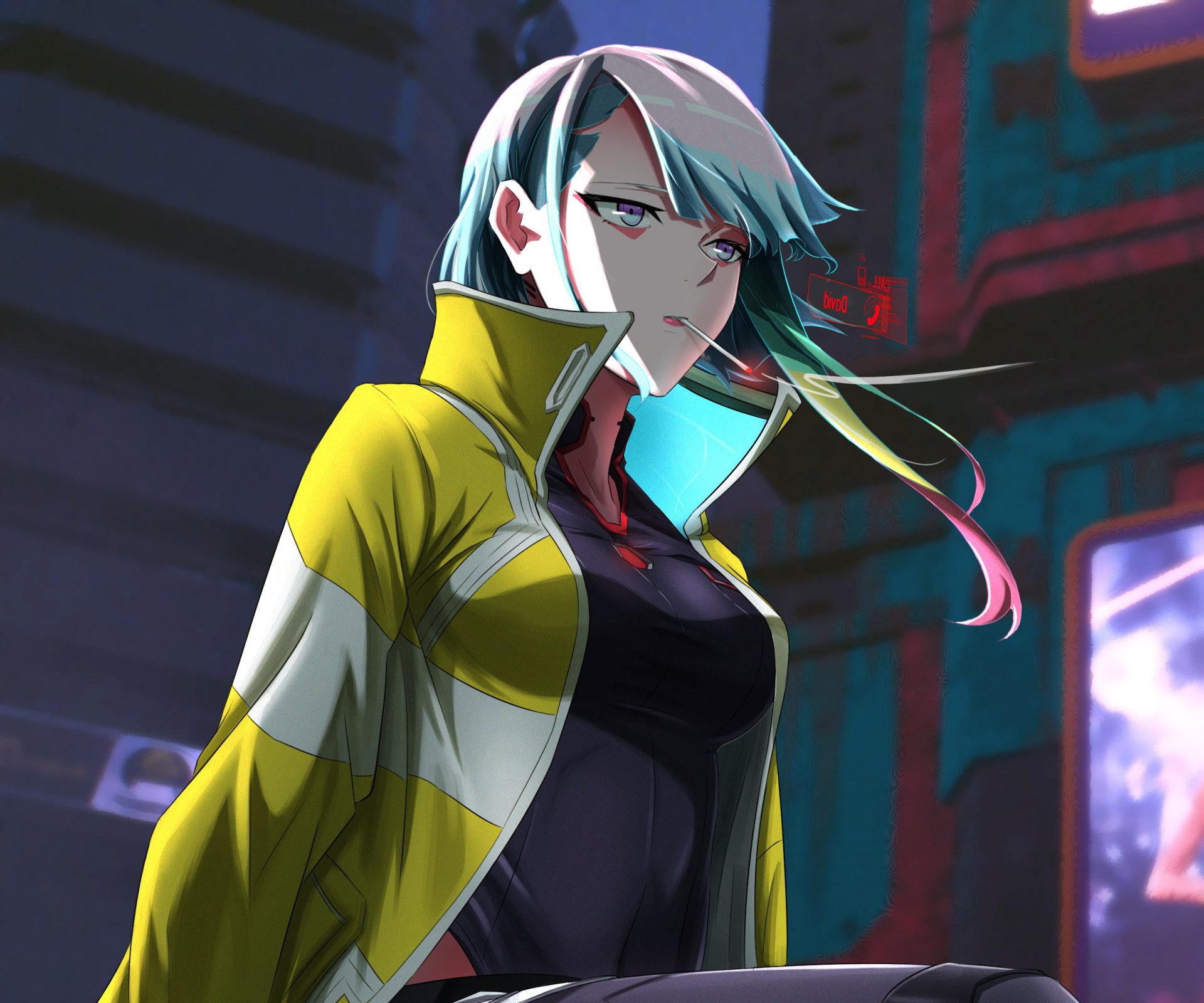 Lucy From Cyberpunk Edgerunners Stunning Anime HD Wallpaper By 