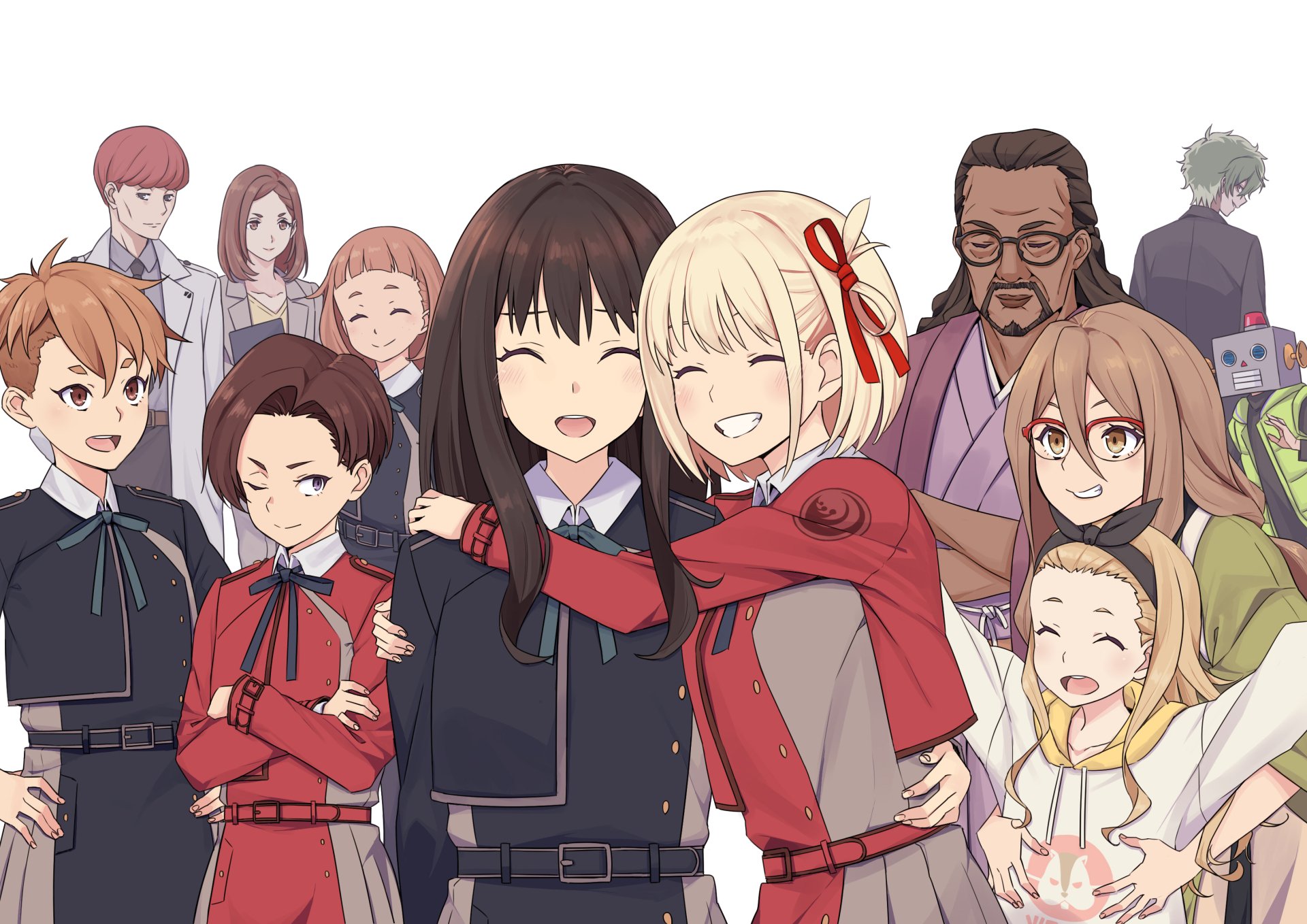 Download Chisato Nishikigi Takina Inoue Anime Lycoris Recoil HD Wallpaper by needle