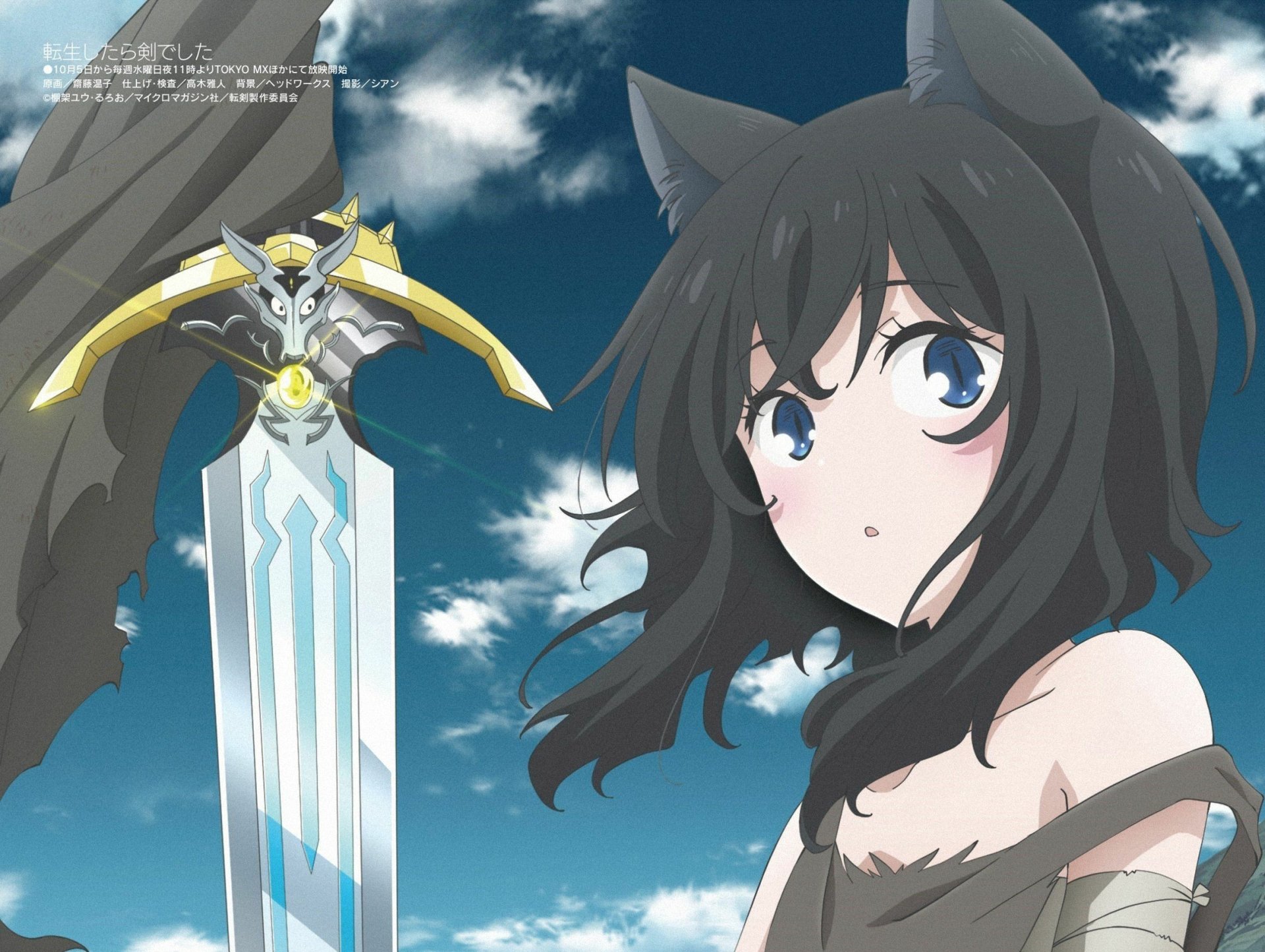 Download Fran (Reincarnated As A Sword) Shishou (Reincarnated As A Sword) Anime Reincarnated As A Sword HD Wallpaper