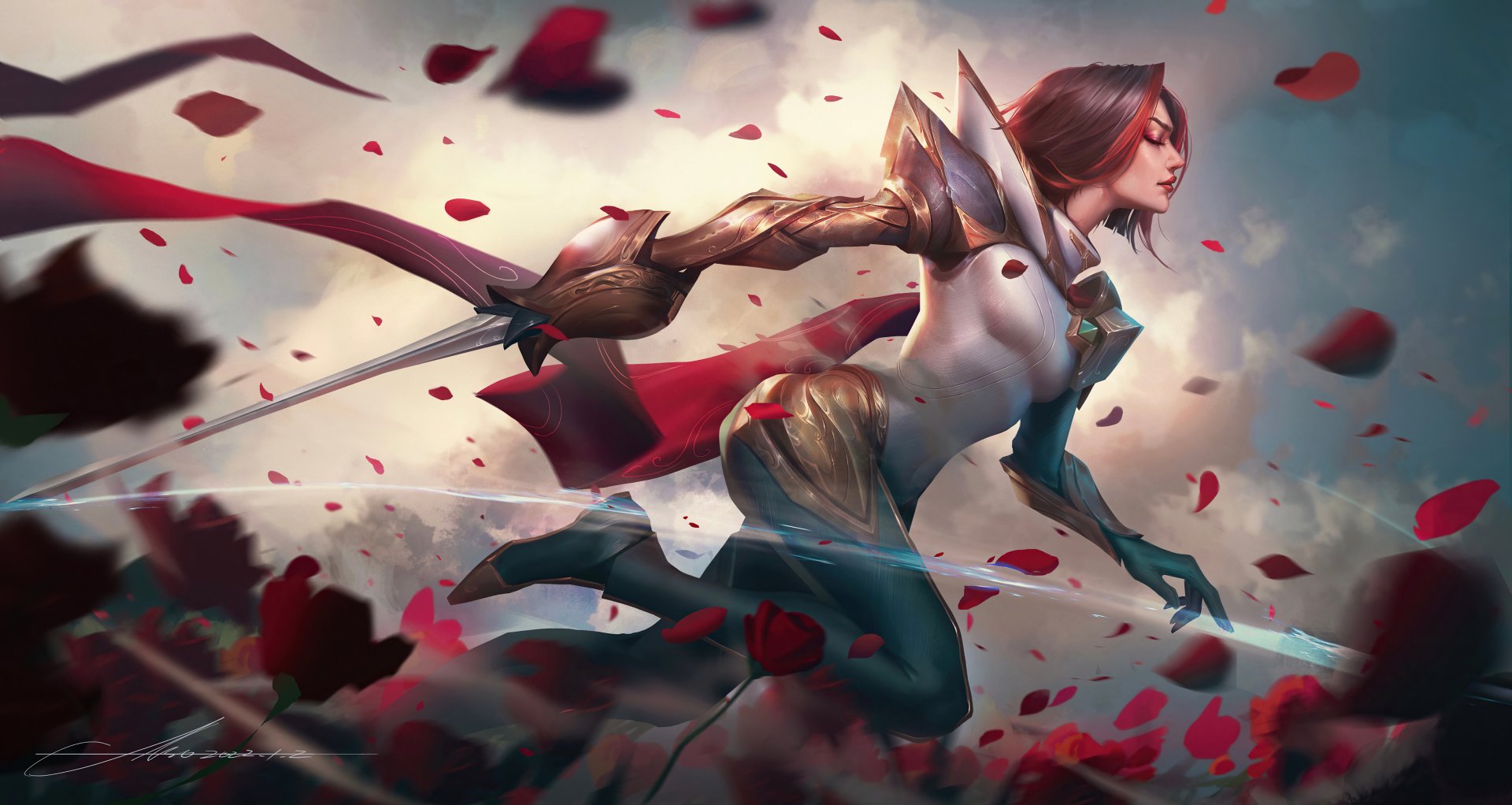 Download Fiora (League Of Legends) Video Game League Of Legends 4k Ultra HD Wallpaper by AL SO