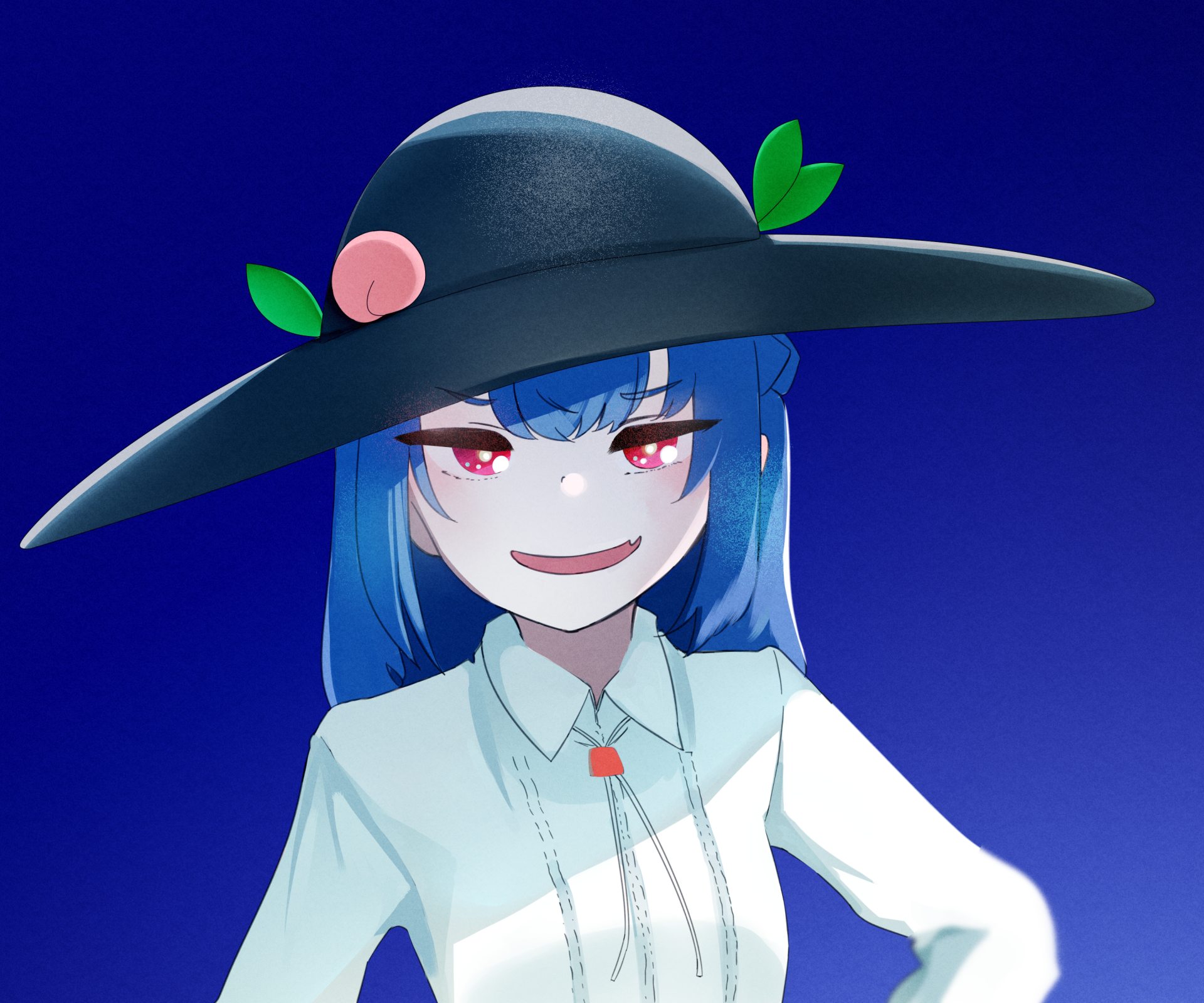 Download Tenshi Hinanai Anime Touhou HD Wallpaper