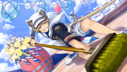 Ruggie Bucchi video game Twisted Wonderland HD Desktop Wallpaper | Background Image