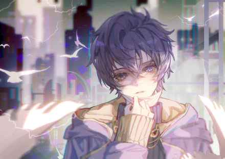 Shxtou (Virtual YouTuber) Anime Virtual Youtuber HD Desktop Wallpaper | Background Image