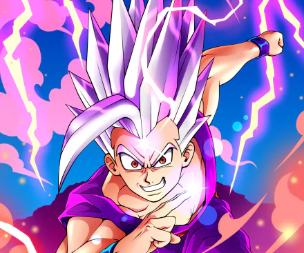 Gohan (Dragon Ball) Gohan Beast Anime Dragon Ball Super: Super Hero HD Desktop Wallpaper | Background Image