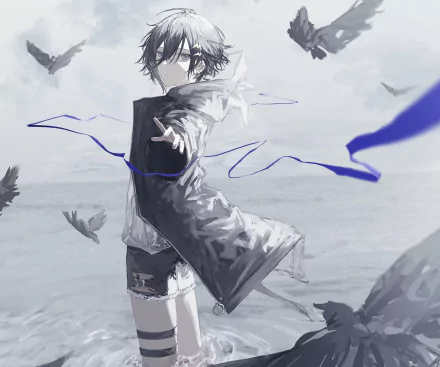 Holostars Kanade Izuru Anime Virtual Youtuber HD Desktop Wallpaper | Background Image