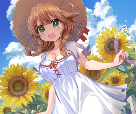 Nijisanji Warabeda Meiji Anime Virtual Youtuber HD Desktop Wallpaper | Background Image