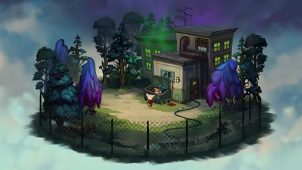 video game Beacon Pines HD Desktop Wallpaper | Background Image