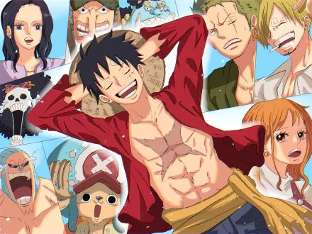 Monkey D. Luffy Anime One Piece HD Desktop Wallpaper | Background Image