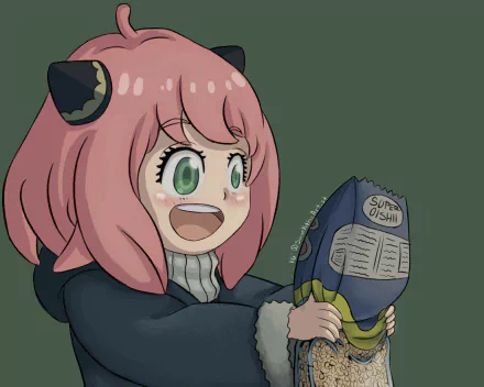 Anya Forger Anime Spy x Family HD Desktop Wallpaper | Background Image